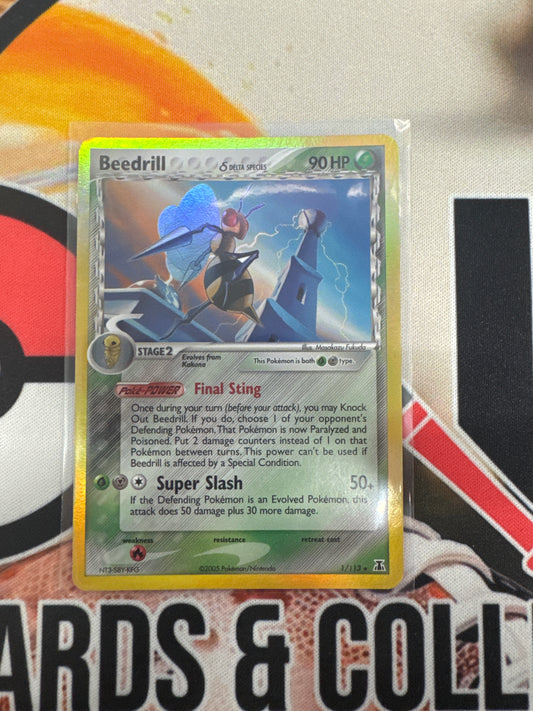 Pokémon Beedrill 1/113 Delta Species
