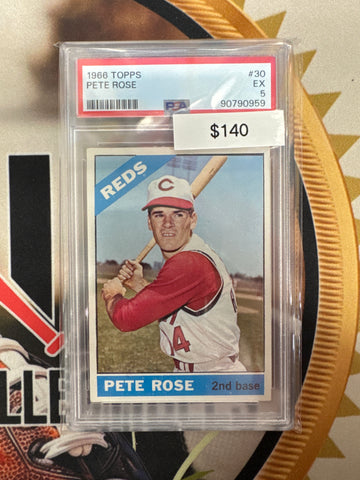 1966 Topps MLB Pete Rose PSA 5