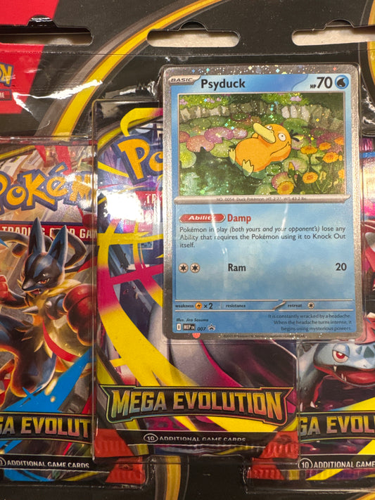 Pokemon Mega Evolution 3 pack blister
