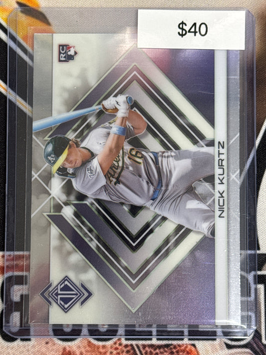 2025 Topps Transcendent Collection Nick Kurtz Rookie