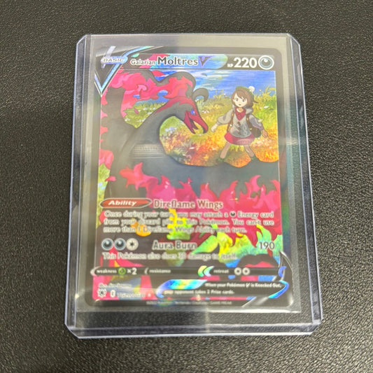 Pokemon Galarian Moltres V TG20/TG30