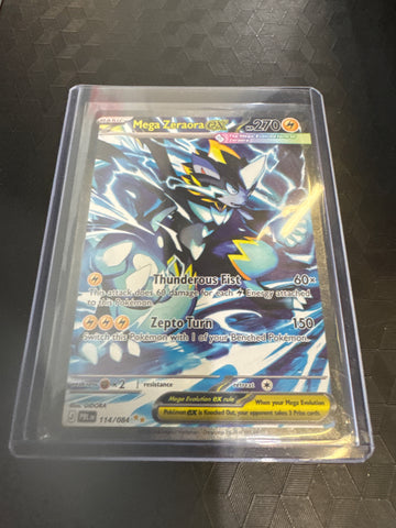 Pokemon Mega Zeraora ex 114/084 Pitch Black