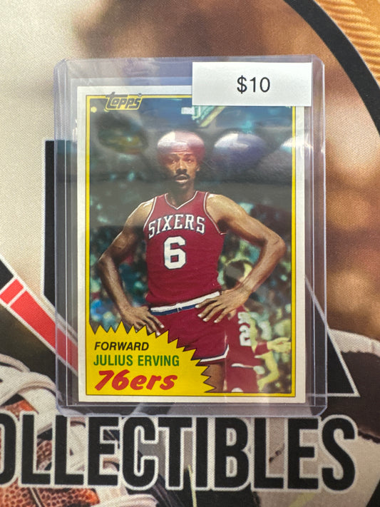 1981 Topps NBA Julius Erving Forward