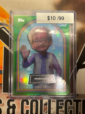 2026 Topps Toy Story 30th Anniversary Margaret Green Foil /99