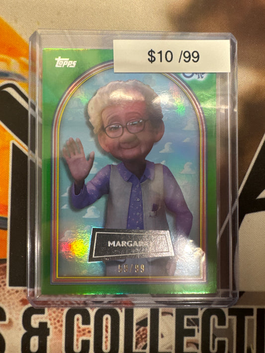 2026 Topps Toy Story 30th Anniversary Margaret Green Foil /99