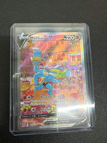 Pokémon Machamp V Alt Art Astral Radiance 172/189