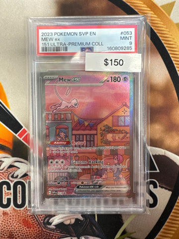 Pokemon Mew ex SVP 053 PSA 9