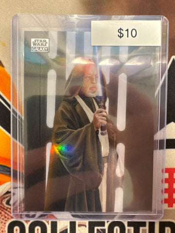 Topps Chrome Star Wars Galaxy Obi-Wan Kenobi Galactic Anthology Refractor