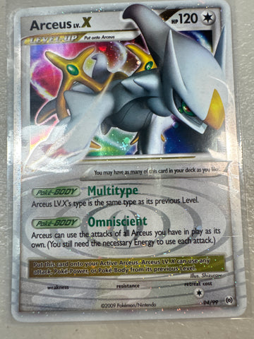 Pokémon Arceus LV.X (Arceus) 94/99