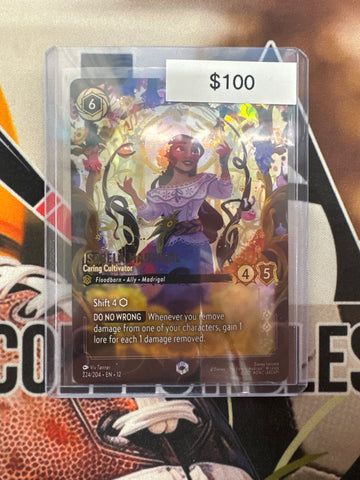 Disney Lorcana Wilds Unknown Isabella Madrigal Caring Cultivator Enchanted 224/204