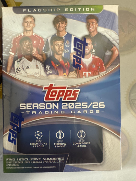 2025-26 Topps Flagship Champion’s League Blaster