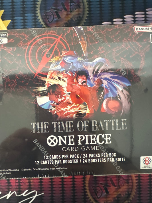 One Piece The Time of Battle Booster Box OP-16
