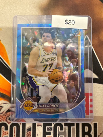 2026 Bowman Chrome Basketball Sapphire Luka Doncic Base