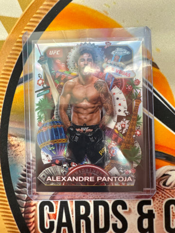 2025 Topps Chrome UFC Alexandre Pantoja Titans Case Hit