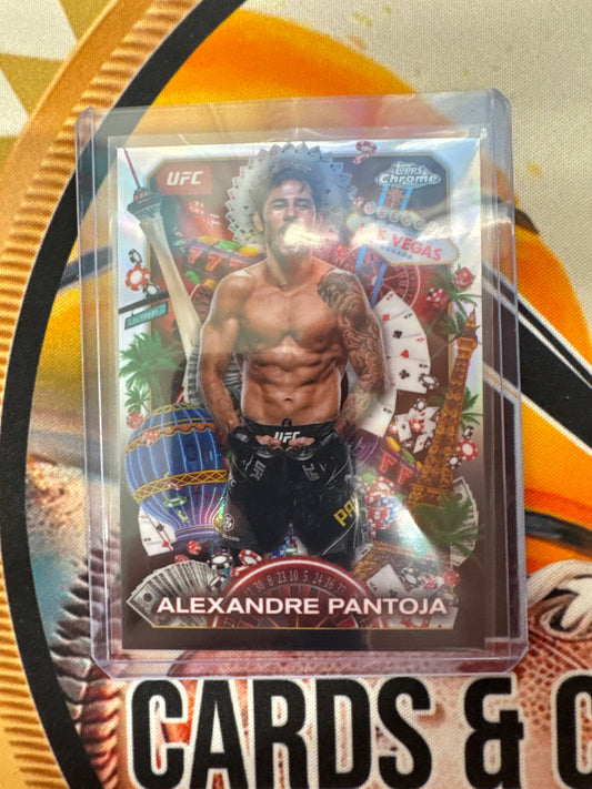 2025 Topps Chrome UFC Alexandre Pantoja Titans Case Hit