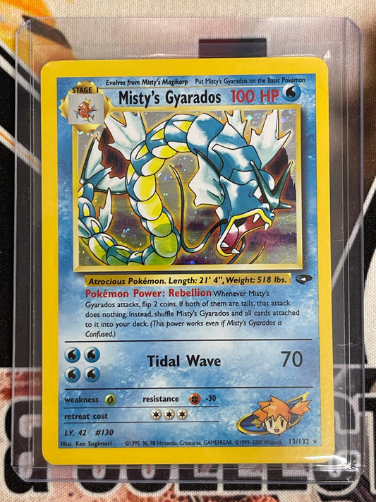 Pokémon Misty’s Gyarados Holo Gym Challenge 13/132 HP