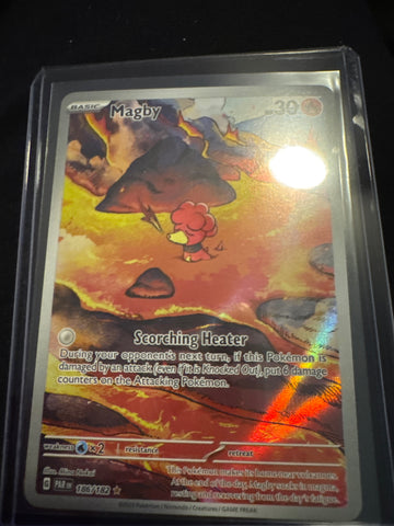 Pokemon Magby 186/182 Paradox Rift