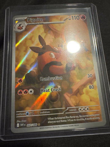 Pokemon Pignite 097/086 White Flare