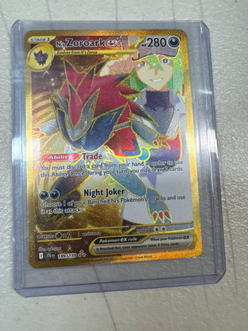 Pokemon N’s Zoroark ex 189/159 Journey Together