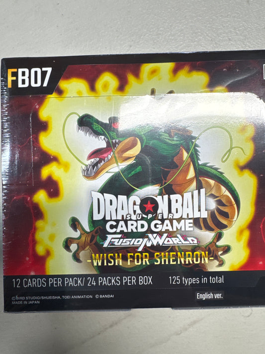 Dragon Ball Wish for Shenron booster box FB07