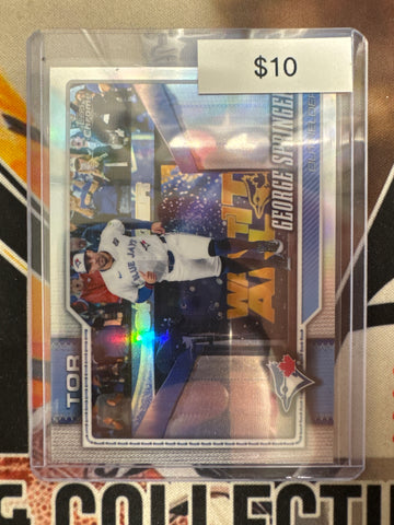 2026 Topps Chrome MLB George Springer Image Variation Refractor