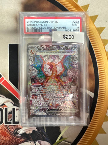 Pokemon Charizard ex 223/197 PSA 9