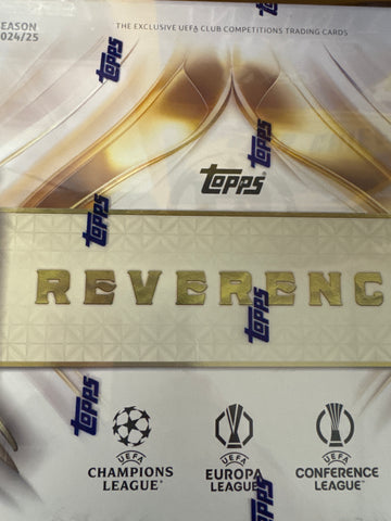 2024-25 Topps Reverence Champion’s League hobby