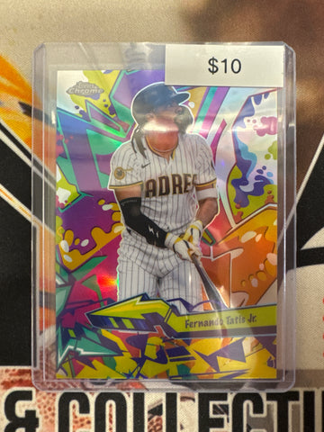 2026 Topps Chrome MLB Fernando Tatis Jr. Wild Style Insert