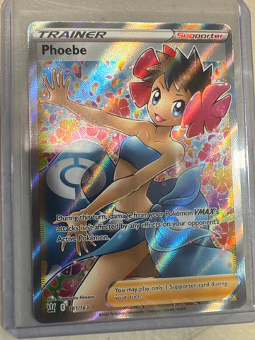 Pokemon Phoebe 161/163 Battle Styles