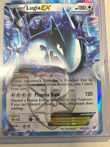 Pokémon Lugia EX 102/113 LP