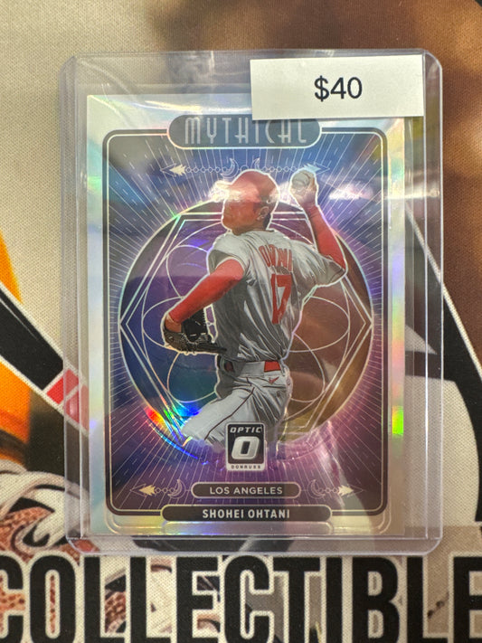 2021 Panini Donruss Optic Baseball Shohei Ohtani Mythical Optic Holo Prizm