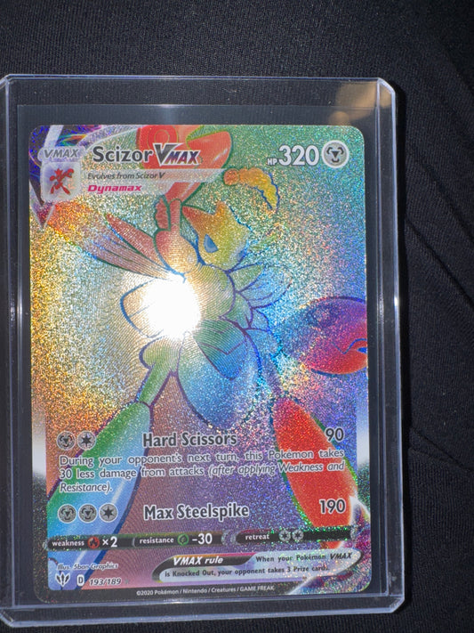 Pokemon Scizor VMAX 193/189 Darkness Ablaze
