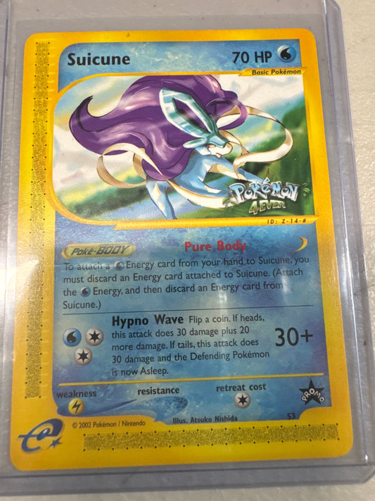 Pokemon Suicune promo 53