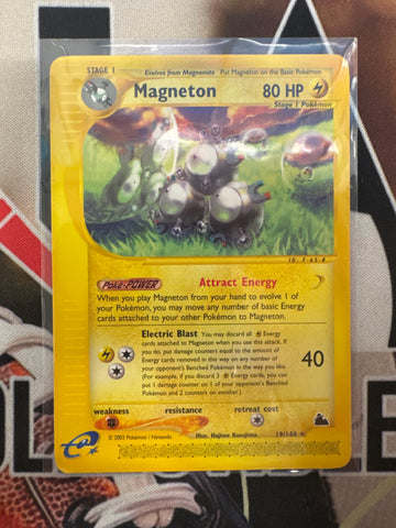 Pokémon Magneton Skyridge 19/144 Rare DM