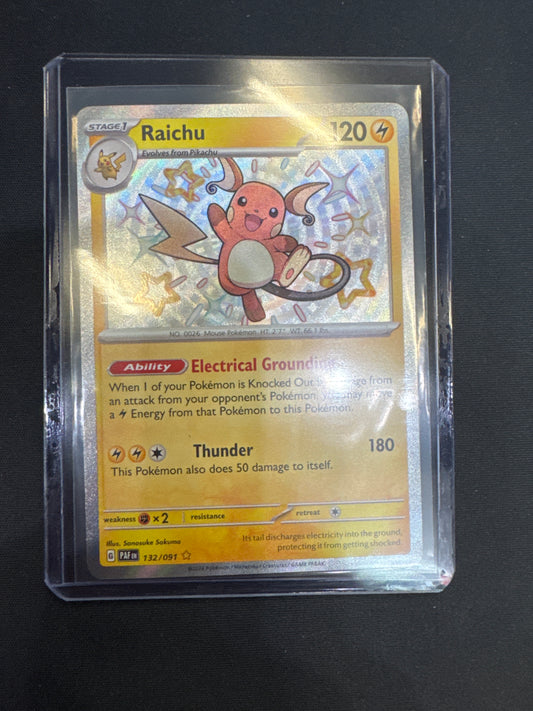 Pokemon Raichu 132/091 Paldean Fates