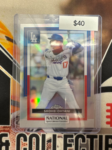 2026 Topps Chrome MLB X The National Shohei Ohtani Refractor