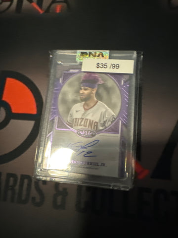 2024 Topps Tier One Lourdes Gurriel Jr. auto /99 purple