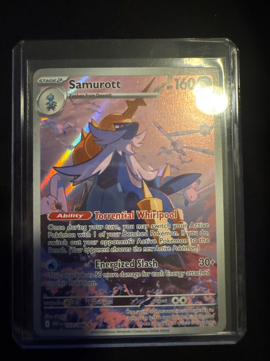 Pokemon Samurott 107/086 White Flare