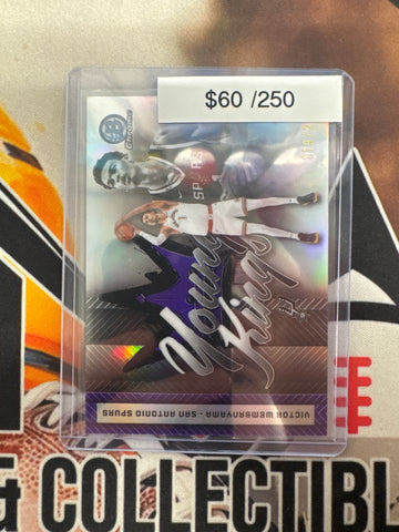 2026 Bowman Chrome Basketball Victor Wembanyama Young Kings Purple Refractor /250