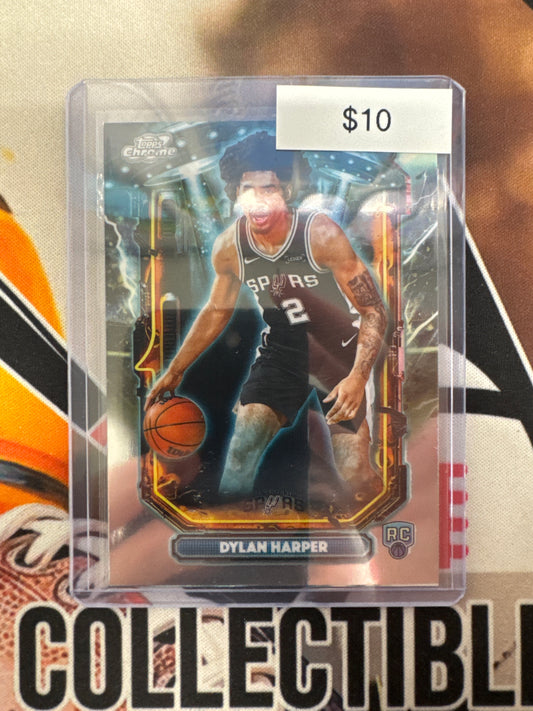 2026 Topps Chrome Cosmic NBA Dylan Harper Rookie Extraterrestrial Talent
