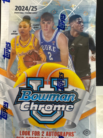 2024-24 Bowman Chrome U basketball hobby