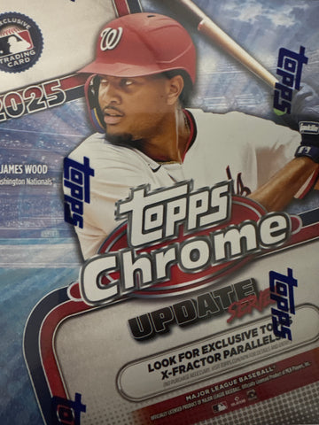 2025 Topps Chrome Update MLB mega box