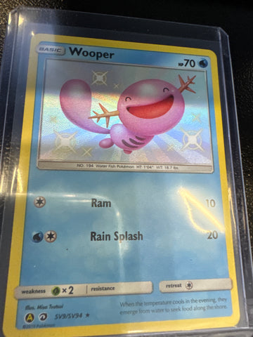 Pokemon Wooper SV9/SV94 Hidden Fates