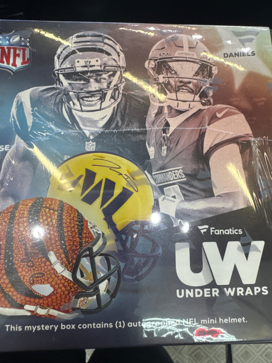 2025 Fanatics Under Wraps Mini Helmet