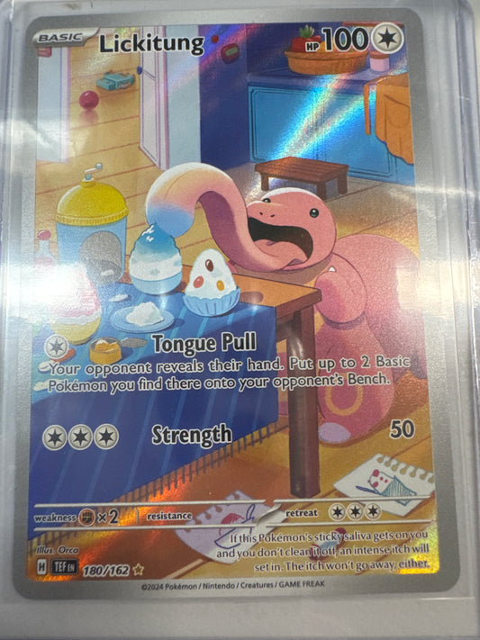 Pokemon Lickitung 180/162 Temporal Forces