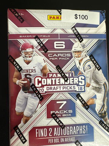 2018 Contenders draft picks NFL blaster