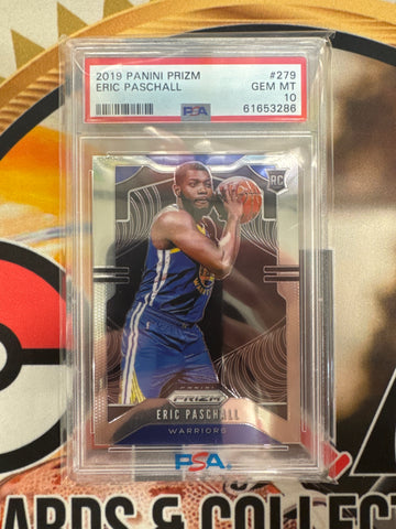 2019 Panini Prizm NBA Eric Paschall Rookie PSA 10