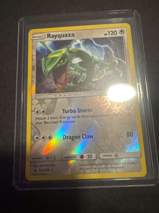 Pokemon Rayquaza 106/145 Guardians Rising reverse holo