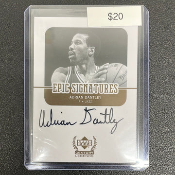 2009 Upper Deck Century Legends Adrian Dantley Autograph