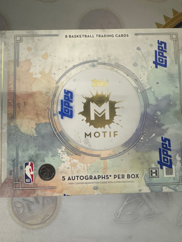 2025-26 Topps Motif NBA hobby